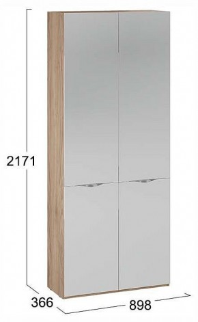 Шкаф платяной Глосс СМ-319.07.014 в Глазове - glazov.ok-mebel.com | фото 4