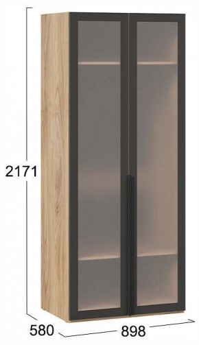 Шкаф платяной Порто СМ-393.07.009 в Глазове - glazov.ok-mebel.com | фото 2