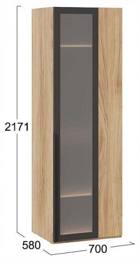 Шкаф платяной Порто СМ-393.07.011 в Глазове - glazov.ok-mebel.com | фото 4
