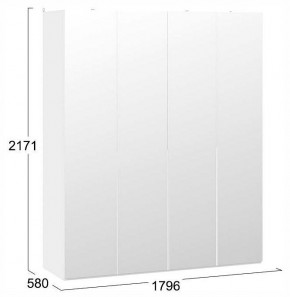 Шкаф платяной Порто СМ-393.07.109 в Глазове - glazov.ok-mebel.com | фото 3