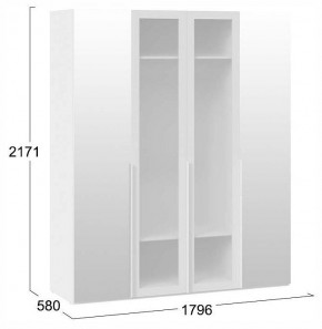 Шкаф платяной Порто СМ-393.07.115 в Глазове - glazov.ok-mebel.com | фото 4