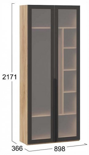 Шкаф платяной Порто СМ-393.07.226 в Глазове - glazov.ok-mebel.com | фото 4