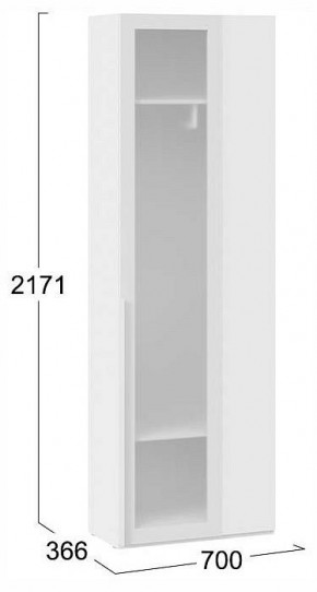 Шкаф платяной Порто СМ-393.07.233 в Глазове - glazov.ok-mebel.com | фото 4