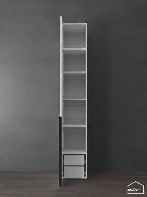 Шкаф с антресолью Linnea MHR-1A-4 2450х400х510 (Белый-М 11.1.2) в Глазове - glazov.ok-mebel.com | фото 6