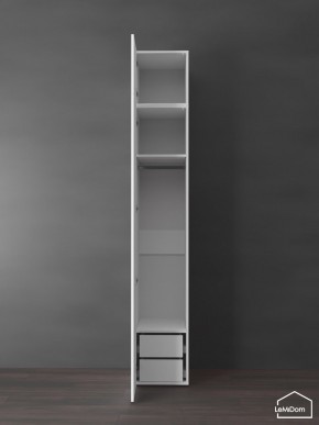 Шкаф с антресолью Linnea MHR-1POA-3 2450х400х510 (Белый-М 11.1.1) в Глазове - glazov.ok-mebel.com | фото 5