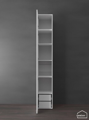 Шкаф с антресолью Linnea MHR-1POA-4 2450х400х510 (Белый-М 11.1.2) в Глазове - glazov.ok-mebel.com | фото 6