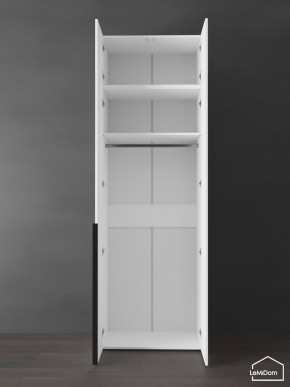 Шкаф с антресолью Linnea MHR-2A-1 2450х800х510 (Белый-М 11.1.2) в Глазове - glazov.ok-mebel.com | фото 5