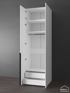 Шкаф с антресолью Linnea MHR-2A-3 2450х800х510 (Белый-М 11.1.1) в Глазове - glazov.ok-mebel.com | фото 5