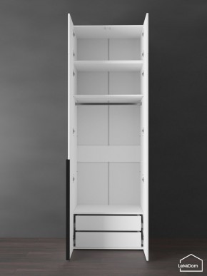 Шкаф с антресолью Linnea MHR-2A-3 2450х800х510 (Белый-М 11.1.1) в Глазове - glazov.ok-mebel.com | фото 6