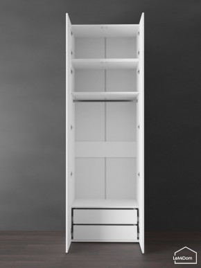 Шкаф с антресолью Linnea MHR-2POA-3 2450х800х510 (Белый-М 11.1.2) в Глазове - glazov.ok-mebel.com | фото 5