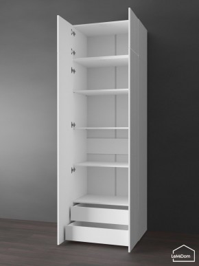 Шкаф с антресолью Linnea MHR-2POA-4 2450х800х510 (Белый-М 11.1.2) в Глазове - glazov.ok-mebel.com | фото 5