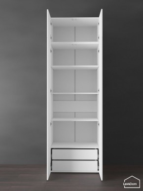 Шкаф с антресолью Linnea MHR-2POA-4 2450х800х510 (Белый-М 11.1.2) в Глазове - glazov.ok-mebel.com | фото 6