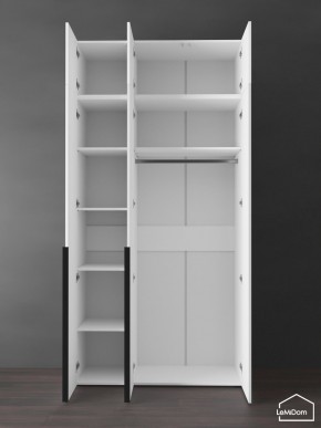 Шкаф с антресолью Linnea MHR-3A-1 2450х1200х510 (Белый-М 11.1.2) в Глазове - glazov.ok-mebel.com | фото 5