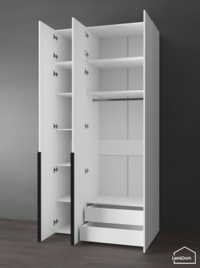 Шкаф с антресолью Linnea MHR-3A-2 2450х1200х510 (Белый-М 11.1.2) в Глазове - glazov.ok-mebel.com | фото 5