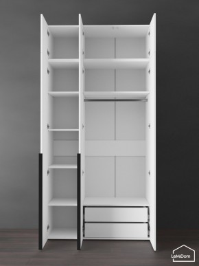 Шкаф с антресолью Linnea MHR-3A-2 2450х1200х510 (Белый-М 11.1.2) в Глазове - glazov.ok-mebel.com | фото 6