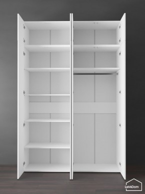 Шкаф с антресолью Linnea MHR-4POA-1 2450х1600х510 (Белый-М 11.1.1) в Глазове - glazov.ok-mebel.com | фото 4