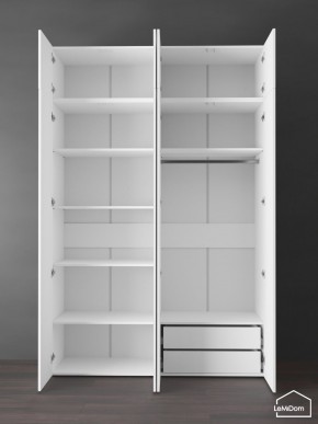 Шкаф с антресолью Linnea MHR-4POA-2 2450х1600х510 (Белый-М 11.1.1) в Глазове - glazov.ok-mebel.com | фото 5