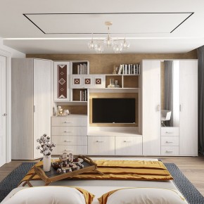 Шкаф угловой Белла (Ясень белый) в Глазове - glazov.ok-mebel.com | фото 3