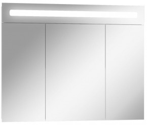 Шкаф-зеркало Аврора 90 с подсветкой LED Домино (DV8011HZ) в Глазове - glazov.ok-mebel.com | фото