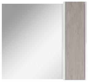 Шкаф-зеркало Uno 80 Дуб серый левый/правый Домино (DU1504HZ) в Глазове - glazov.ok-mebel.com | фото 5