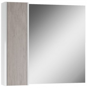Шкаф-зеркало Uno 80 Дуб серый левый/правый Домино (DU1504HZ) в Глазове - glazov.ok-mebel.com | фото 6