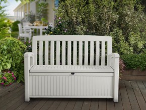 Скамья Patio Bench белый в Глазове - glazov.ok-mebel.com | фото 2