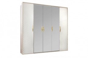 Спальня Lara 5-ти ств (белый глянец) в Глазове - glazov.ok-mebel.com | фото 2