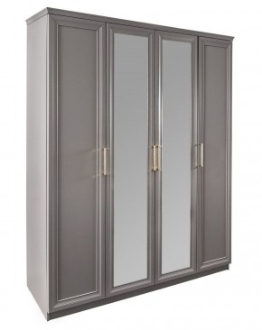 Спальня Мокко 4-х ств 1600 (серый камень) в Глазове - glazov.ok-mebel.com | фото 1