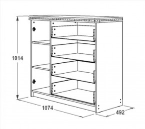 Спальный гарнитур Ольга-13 (модульный) в Глазове - glazov.ok-mebel.com | фото 15