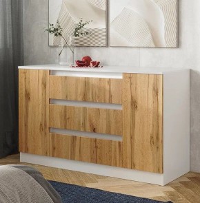 Спальный гарнитур Парус (Белый/Вотан) 1400 (Вариант-1) в Глазове - glazov.ok-mebel.com | фото 14