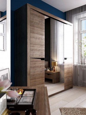 Спальный гарнитур  Соренто (Дуб стирлинг) в Глазове - glazov.ok-mebel.com | фото 2