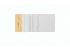 СТЕФАНИ-1.1 Антресоль (дуб крафт золотой/белый софт) в Глазове - glazov.ok-mebel.com | фото