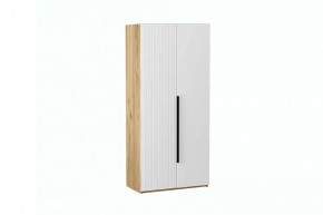 СТЕФАНИ-2 Шкаф (дуб крафт золотой/белый софт) в Глазове - glazov.ok-mebel.com | фото