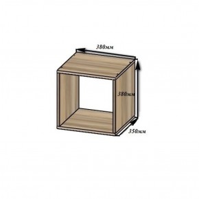 Стеллаж Ярофф №1, односекционный в Глазове - glazov.ok-mebel.com | фото 2
