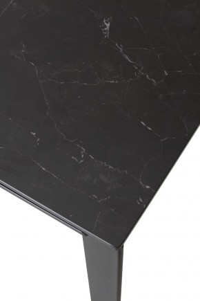 Стол CORNER 120 MATT BLACK MARBLE SOLID CERAMIC / BLACK, ®DISAUR в Глазове - glazov.ok-mebel.com | фото 9