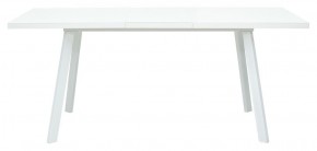 Стол ФИН 120 Белый, стекло/ Белый каркас М-City в Глазове - glazov.ok-mebel.com | фото 2
