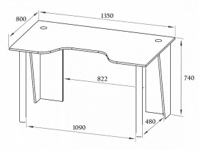 Стол компьютерный КСТ-18 в Глазове - glazov.ok-mebel.com | фото 3
