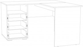 Стол письменный НМ 041.41 "Банни" (Бисквит) в Глазове - glazov.ok-mebel.com | фото 5
