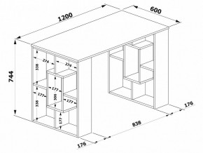 Стол письменный СПм-15 в Глазове - glazov.ok-mebel.com | фото 3