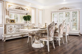Стол раскладной Алсу (белый глянец) в Глазове - glazov.ok-mebel.com | фото 4