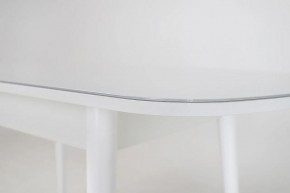 Стол раскладной со стеклом (опоры массив цилиндрический) "Хоста" в Глазове - glazov.ok-mebel.com | фото 6