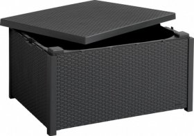 Стол-сундук Арика (Arica storage table) графит в Глазове - glazov.ok-mebel.com | фото 2