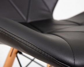 Стул барный DOBRIN BUTTERFLY BAR, ножки светлый бук, цвет чёрный в Глазове - glazov.ok-mebel.com | фото 10