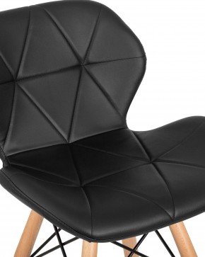 Стул барный DOBRIN BUTTERFLY BAR, ножки светлый бук, цвет чёрный в Глазове - glazov.ok-mebel.com | фото 8