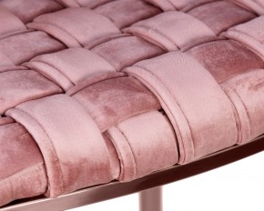 Стул барный DOBRIN EMMA ROSE GOLD, розовый велюр (VF-10) в Глазове - glazov.ok-mebel.com | фото 9