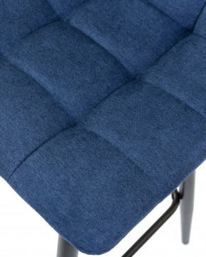 Стул барный DOBRIN NICOLE, черные матовые ножки, синяя ткань (UF860-14B) в Глазове - glazov.ok-mebel.com | фото 8