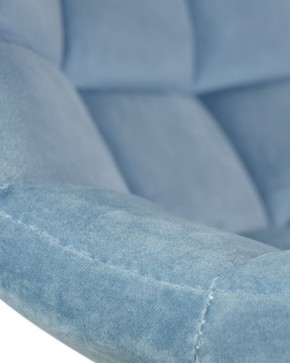 Стул барный DOBRIN TAILOR WHITE, пудрово-голубой велюр (MJ9-74) в Глазове - glazov.ok-mebel.com | фото 8