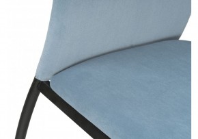 Стул на металлокаркасе Tod light blue / black в Глазове - glazov.ok-mebel.com | фото 20