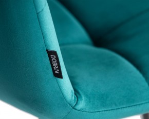Стул обеденный DOBRIN CHILLY, Морской волны Holland 56, основание черное в Глазове - glazov.ok-mebel.com | фото 9