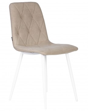 Стул обеденный DOBRIN CHILLY ROMBO, Капучино Simple 05, основание белый в Глазове - glazov.ok-mebel.com | фото 2